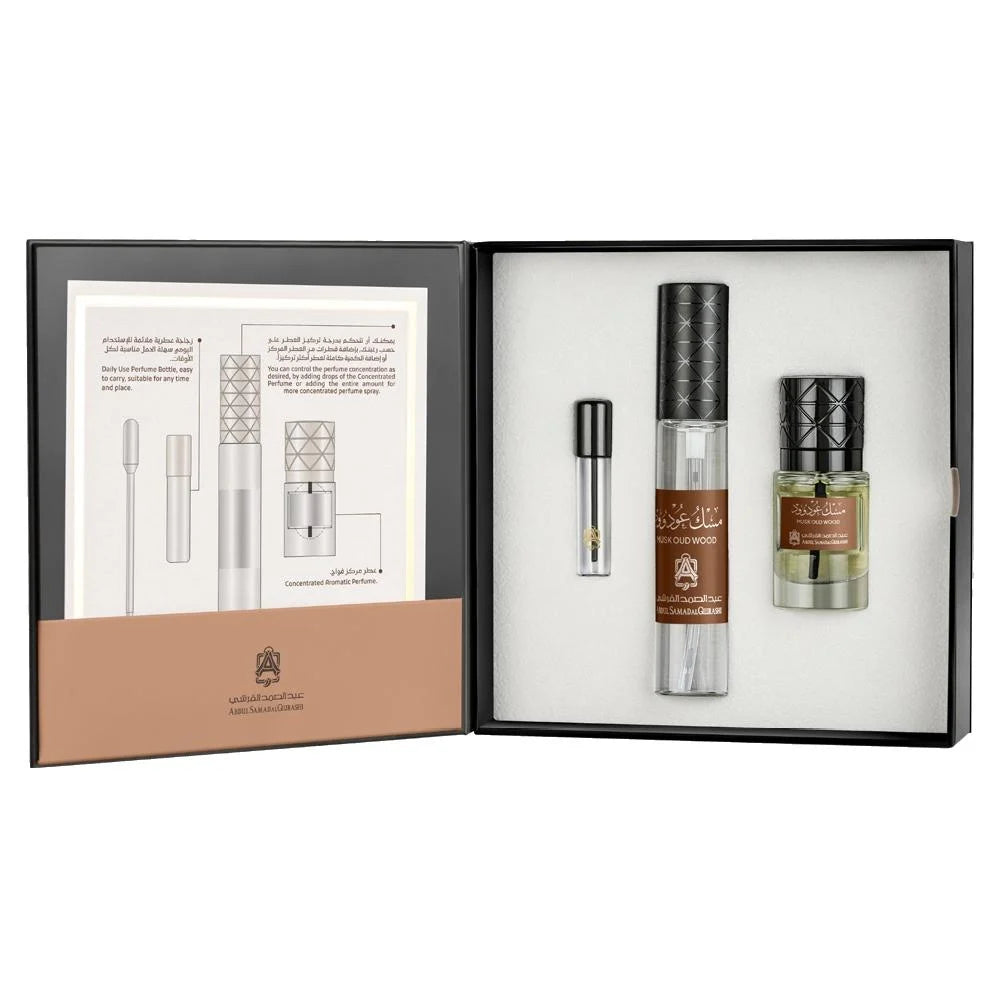 Musk Oud Wood 12ml + Spray 30ml