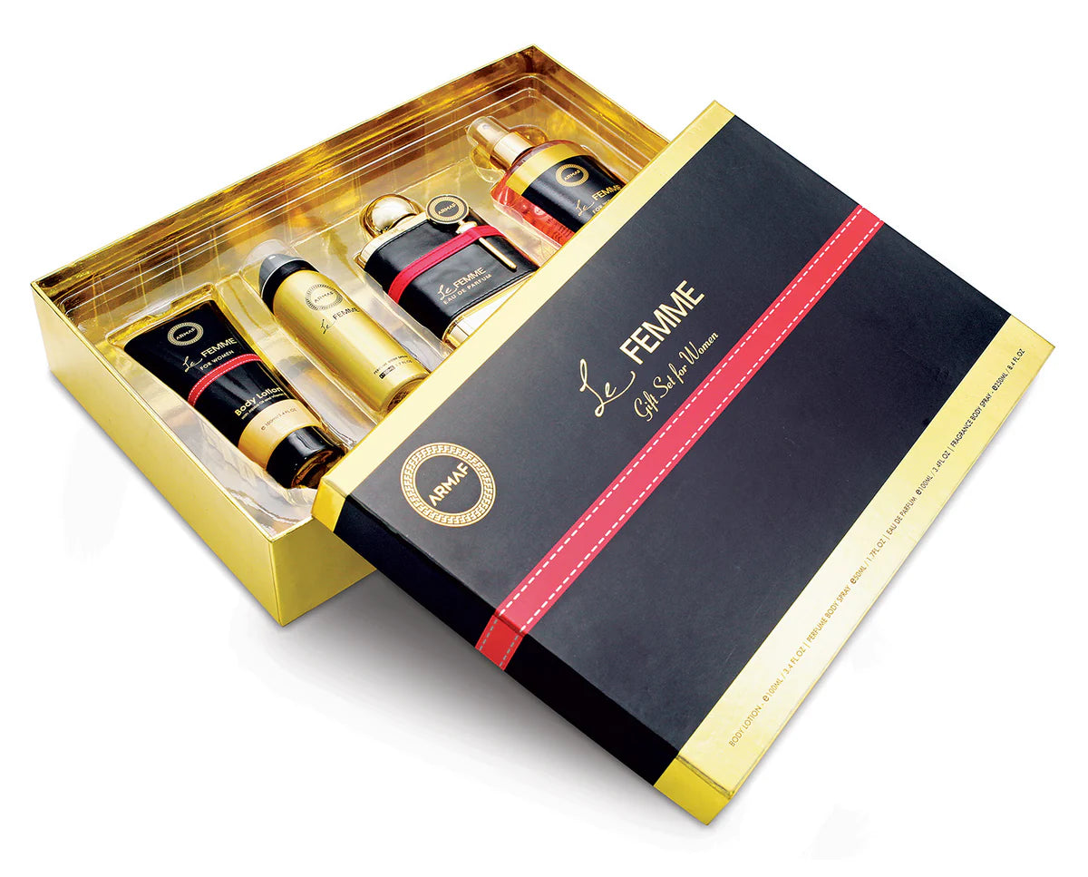 LE FEMME WOMAN 4PC GIFT SET