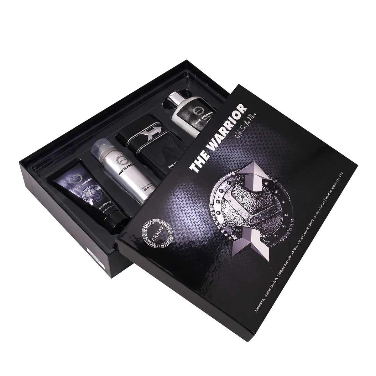 THE WARRIOR MAN 4 PC GIFT SET