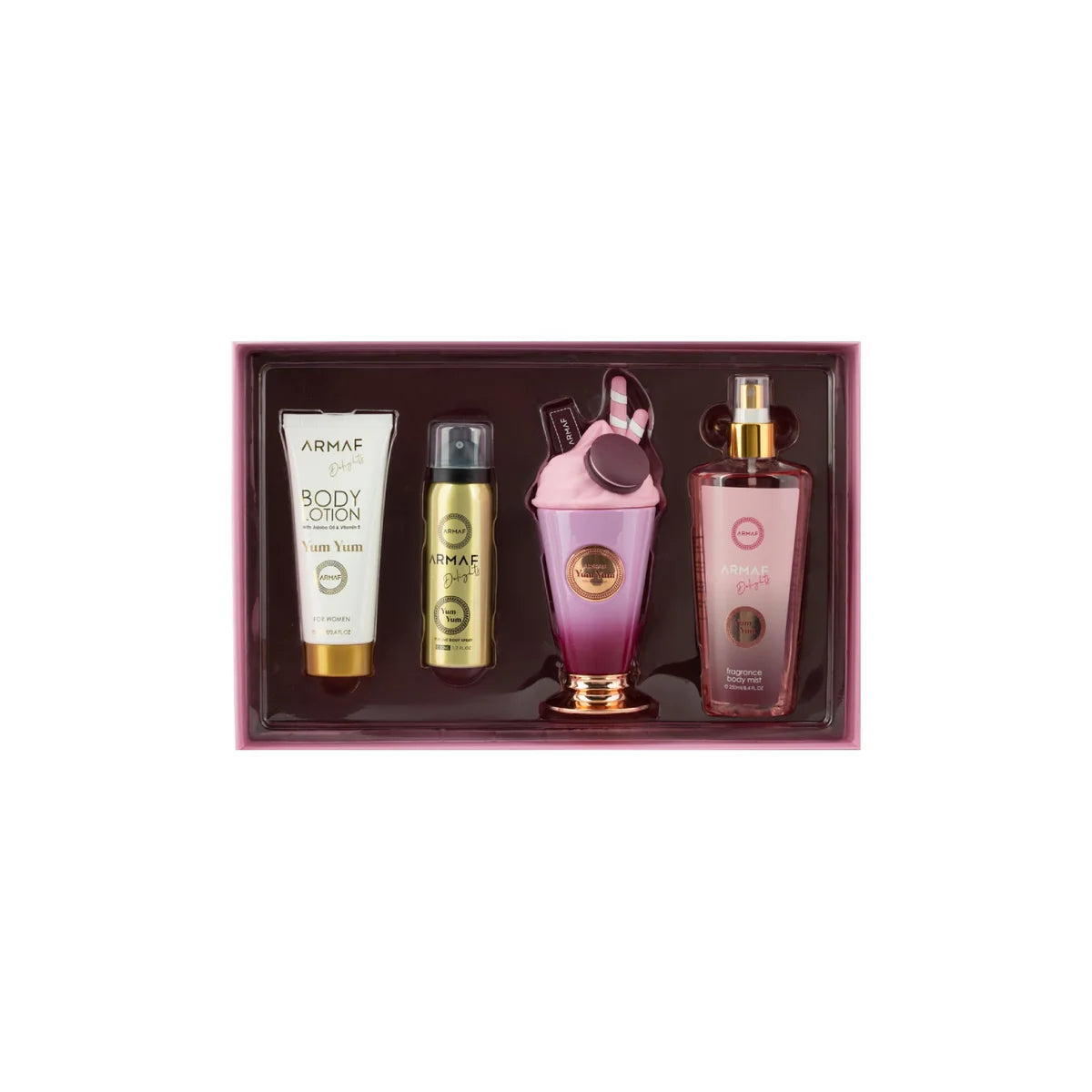 DELIGHTS YUM YUM 4 PIECES GIFT SET