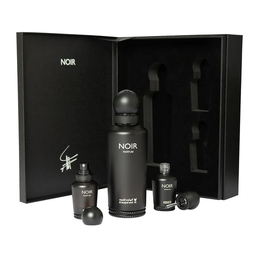 Noir Perfume Gift Box 150ml + 15ml Oil + 15ml Perfume