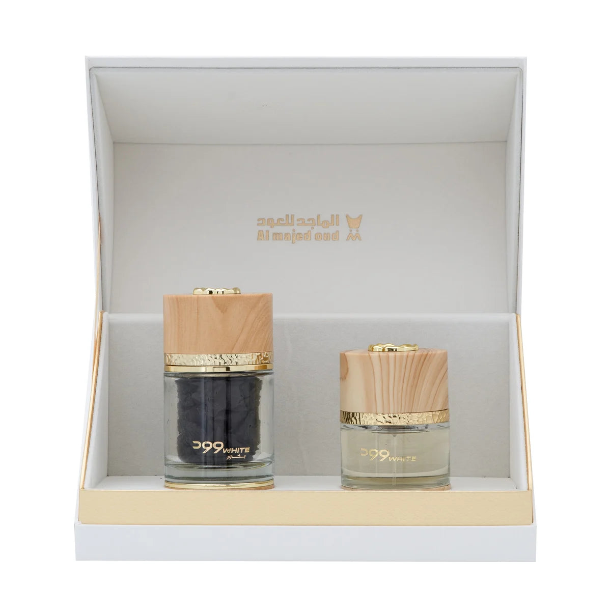 Wood White Perfume Set 75ml and Wood White Incense - 35g