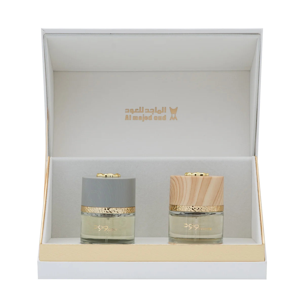 Wood White Perfume Set - 75 ml and Wood Grey Perfume - 75 ml