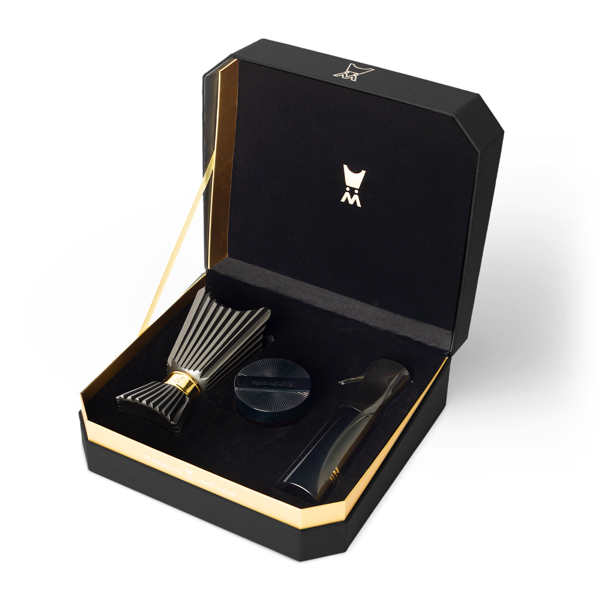 Gift Box (Incense Incense - 56g, Medium Wood Incense Burner, and Air Freshener 8 - 300ml)