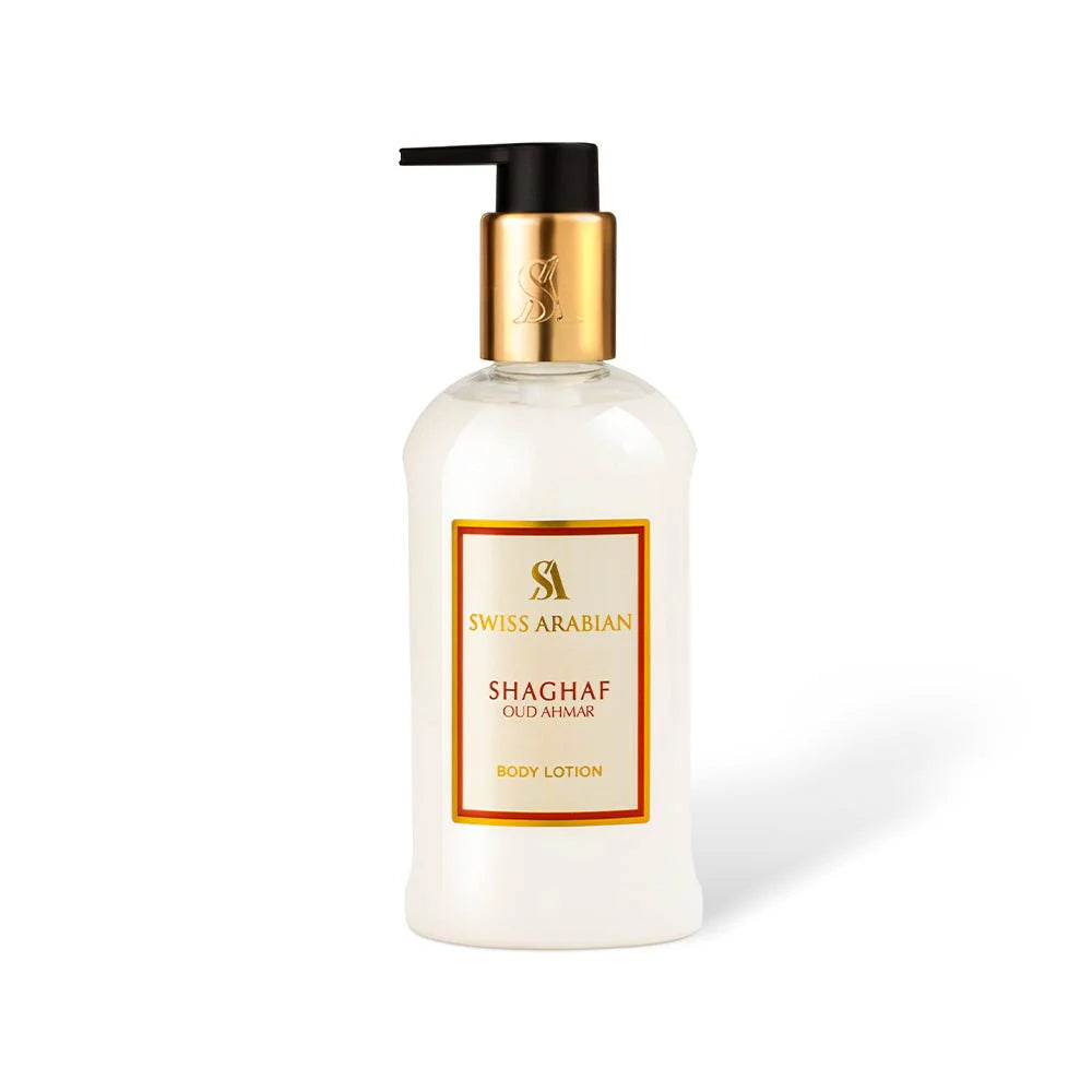 SHAGHAF OUD AHMAR EDP + BODY LOTION GIFT SET