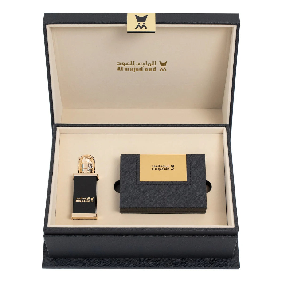 Leather Gift Box (3ml Oud Oil - Oud No. 50 oz) Crystal Maani