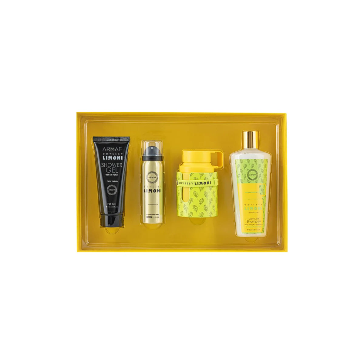 ODYSSEY LIMONI FRESH 4 PIECES GIFT SET