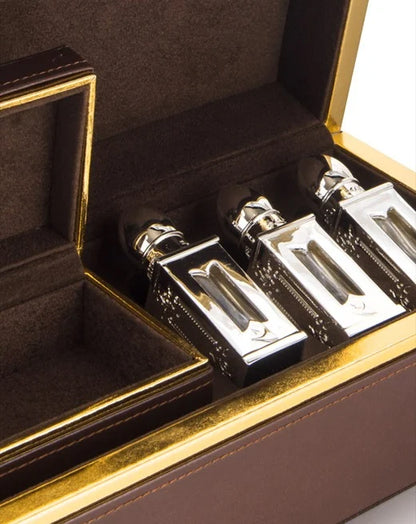 Small Brown Rectangular Set