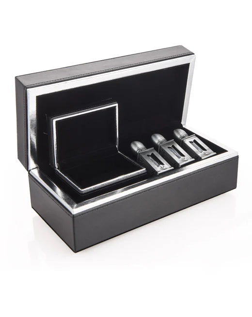 Small Black Rectangular Set